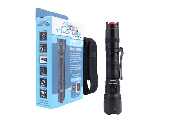 LINE-X Accessories Reactor Tactical Flashlight (MPN: FLSHLIGHT)