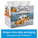 Waste holding tank treatment with floral flush (MPN: 41481)