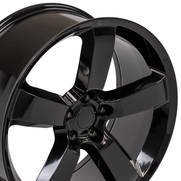 OE Wheels DG04 Gloss Black Aluminum Wheel (MPN: DG04-20090-5115-20B)