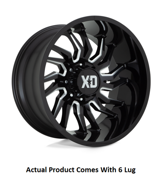 KMC Wheels XD858 Tension 22 Inch Wheel (MPN: XD85822063318N)