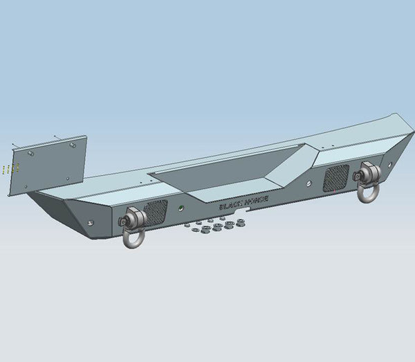 Black Horse Offroad Bumper (MPN: ARB-JL18)