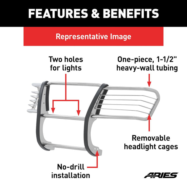 Aries Grille Guard (MPN: 5058-2)