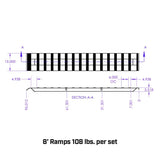 Gen-Y Hitch Aluminum Loading Ramps (MPN: GH-17096)