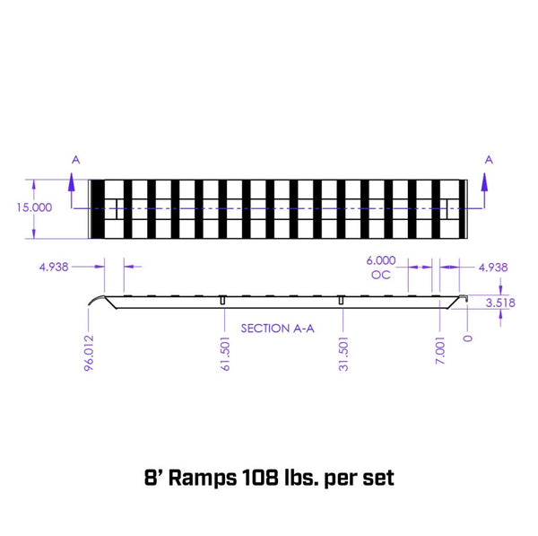 Gen-Y Hitch Aluminum Loading Ramps (MPN: GH-17096)
