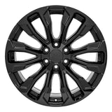 OE Wheels CV30 Gloss Black Aluminum Wheel (MPN: CV30-22090-6550-28B)