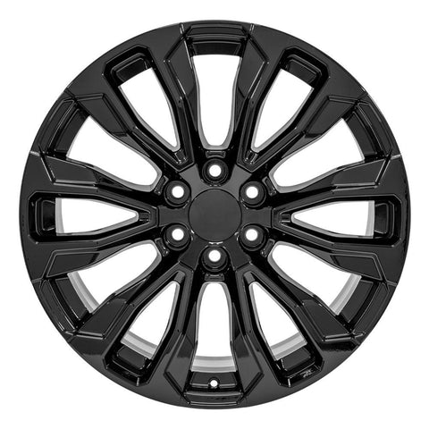 OE Wheels CV30 Gloss Black Aluminum Wheel (MPN: CV30-22090-6550-28B)