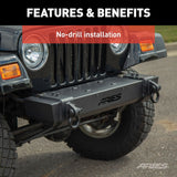 Aries TrailCrusher Jeep Bumper (MPN: 2156001)