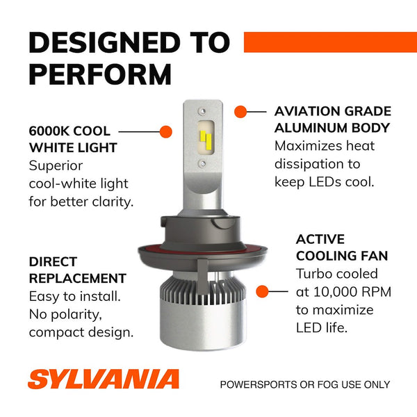 Sylvania LED Fog and Powersports Bulb (MPN: H13SL.BX2)