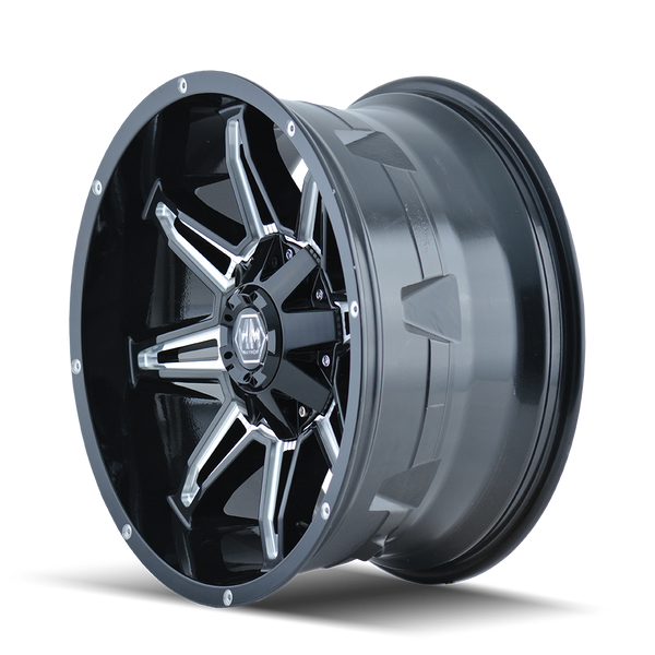 Mayhem Wheels 20 Inch Gloss Black Wheel (MPN: 8090-2170M)