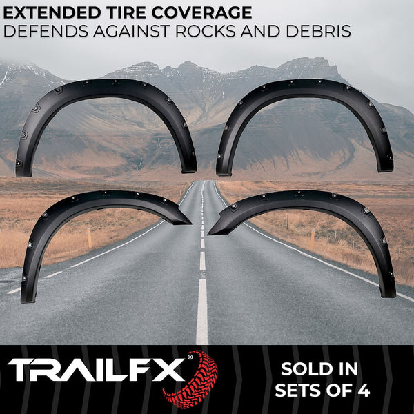 TrailFX Fender Flares (MPN: TFD3004T)