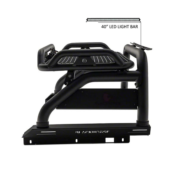 Black Horse Off Road Truck Bed Bar (MPN: ATRB8BK-KIT)