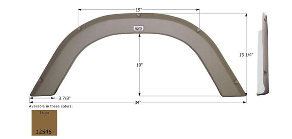Icon Fender Skirt (MPN: 12546)