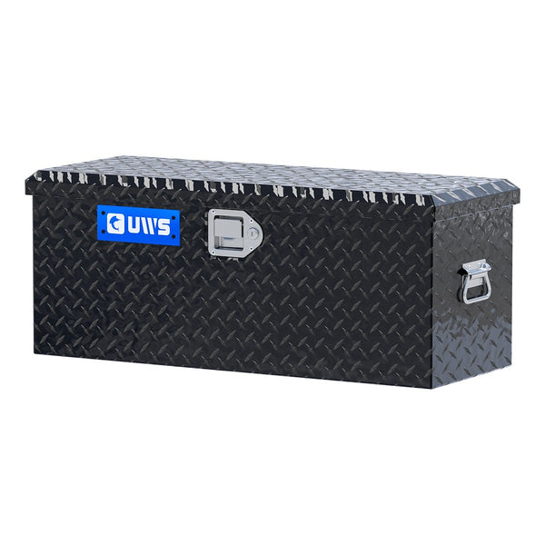 UWS 32-Inch Gloss Black Heavy-Wall Aluminum ATV Storage Box (MPN: EC20012)