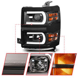 AnzoUSA Headlight Assembly With Projector Beam (MPN: 111412)