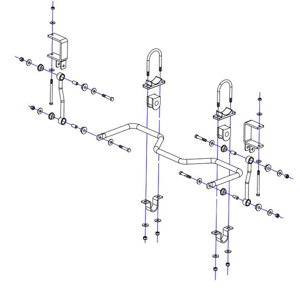 Roadmaster Stabilizer Bar (MPN: 1139-177)