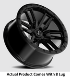 Torque Wheels 20 Inch Satin Black Wheel (MPN: TW411C-2090980400)