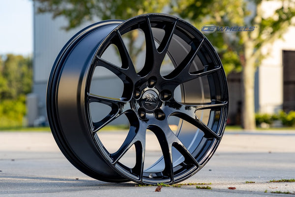 OE Wheels DG15 Gloss Black Wheel (MPN: DG15-20100-5115-18B)