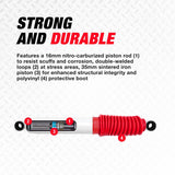Rancho RS5000X Nitrogen Gas Charged Shock Absorber (MPN: RS55376)