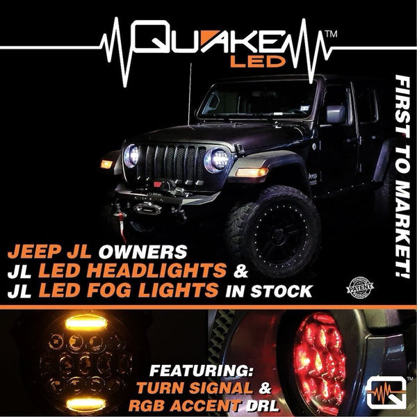 Quake LED Tempest Series Headlight Assembly (MPN: QTE686)