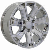 OE Wheels CV93B Aluminum Wheel (MPN: CV93B-22090-6550-24C-IC)