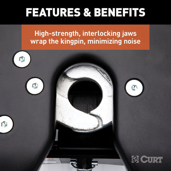 CURT A25 Fifth Wheel Trailer Hitch Head (MPN: 16580)