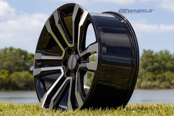 OE Wheels CV44 Aluminum Wheel (MPN: CV44-22090-6550-24MB)