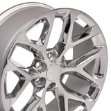 OE Wheels CV98B 22 Inch Aluminum Wheel (MPN: CV98B-22090-6550-24C)