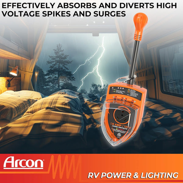 Arcon 30 Amp 120 Volt Surge Protector (MPN: 19758)