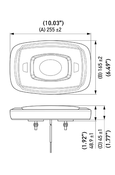 Hella LED Mini Lightbar (MPN: 014566411)