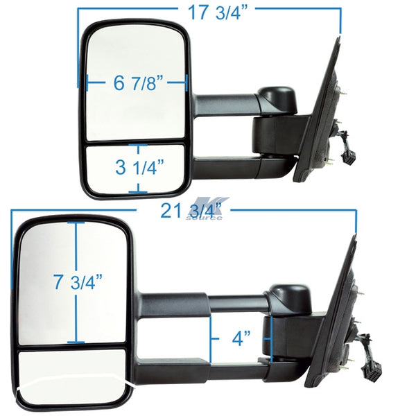 K Source Exterior Towing Mirror (MPN: 62148G)