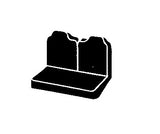 Fia Custom Seat Cover (MPN: TR47-5 GRAY)