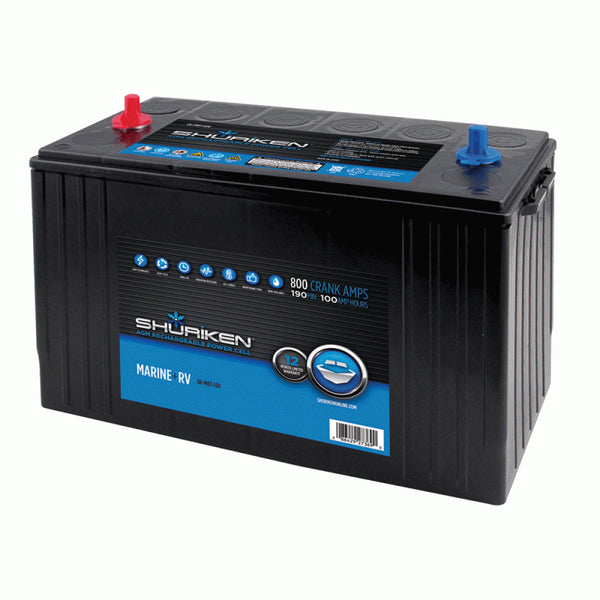 Shuriken 12 Volt AGM Battery (MPN: SK-MBT-100)