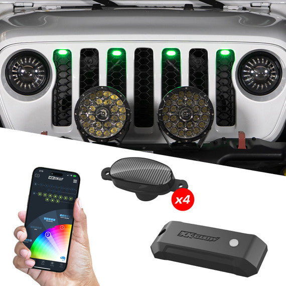 XKmax LED Grill Light Kit (MPN: MX-GPOD-4)