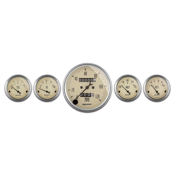 AutoMeter Gauge Set with Analog Display (MPN: 1808)