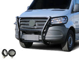 Black Horse Grille Guard Kit (MPN: 17D503MA-PLFB)