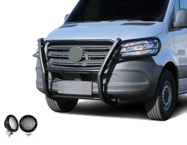 Black Horse Grille Guard Kit (MPN: 17D503MA-PLFB)