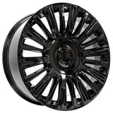 OE Wheels CA92 Gloss Black Wheel (MPN: CA92-22090-6550-28B)