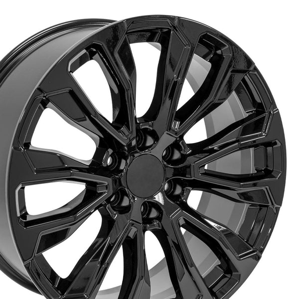 OE Wheels CV30 Gloss Black Aluminum Wheel (MPN: CV30-22090-6550-28B)