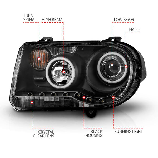 AnzoUSA G2 Series Headlight Assembly (MPN: 121251)
