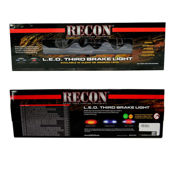 Recon Accessories LED High Mount Stop Light (MPN: 264118BK)