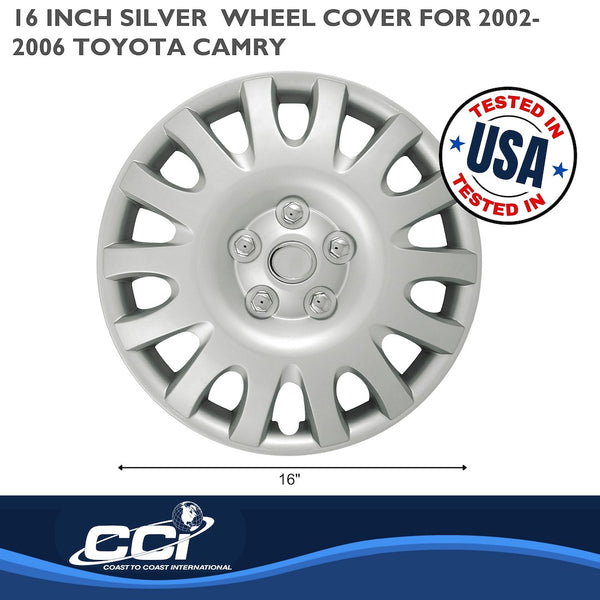 Coast To Coast 16 Inch Wheel Cover Set (MPN: IWCB883916S)