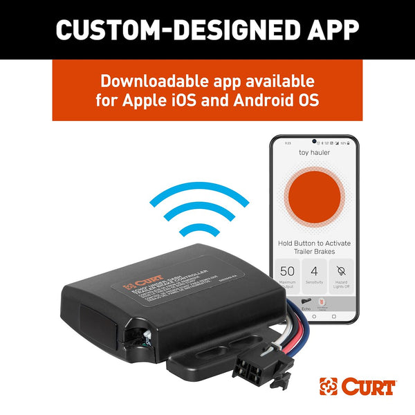 CURT Echo Wireless Trailer Brake Controller (MPN: 51190)
