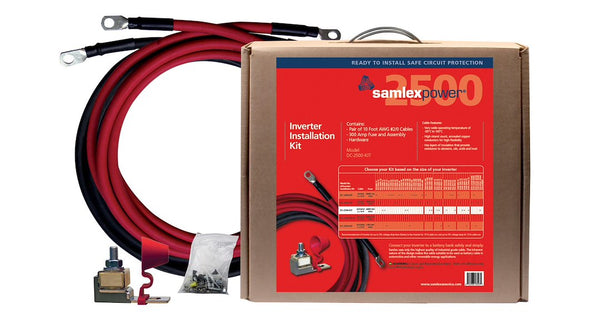 Samlex Inverter Installation Kit (MPN: DC-2500-KIT)