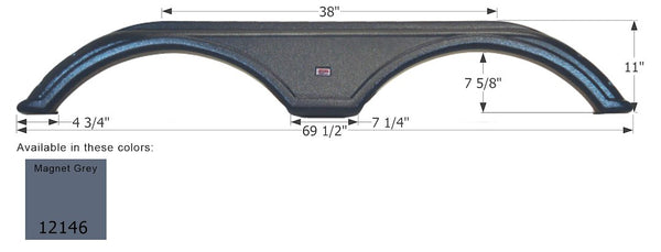 Icon Fender Skirt for Alpenlite Aspen Models (MPN: 12146)