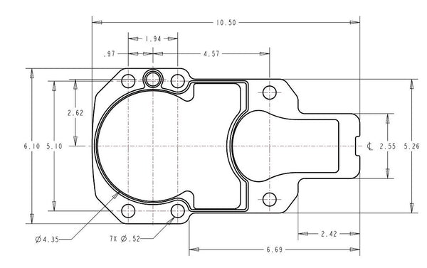 Sierra Marine Stern Drive Bellhousing Gasket (MPN: 18-2743)
