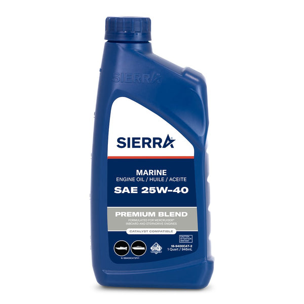 Sierra Marine SAE 25W-40 Engine Oil (MPN: 18-9400CAT-2)