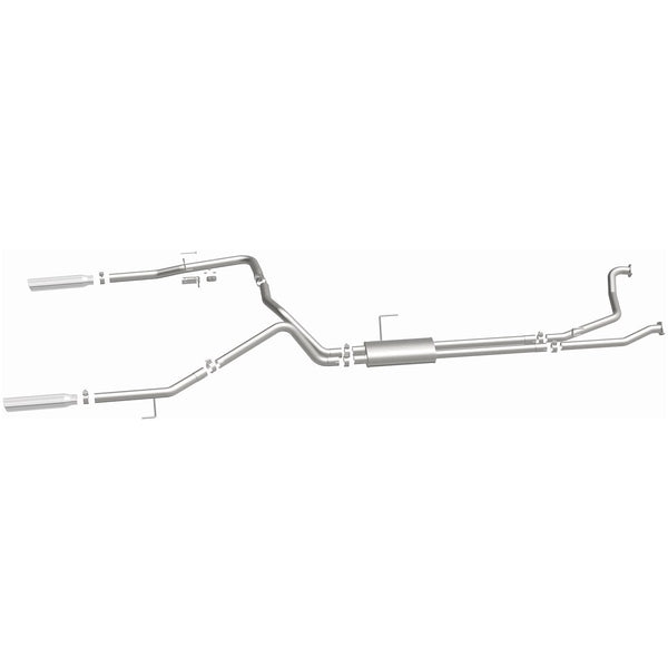 MagnaFlow Nissan Titan Street Series Exhaust System Kit (MPN: 15582)