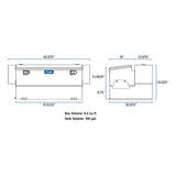 UWS Hammerhead Liquid Transfer Tank (MPN: TT-100HH-CB-B)