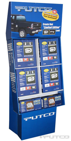 Putco Chrome Trim Floor Display (MPN: 444445)