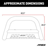 Aries 3 Inch Polished Bull Bar (MPN: 35-4010)